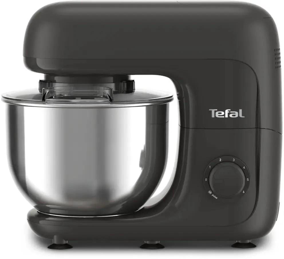 Изображение Миксер Tefal Bake Essential QB161H38 (800 Вт /черный, серебристый)