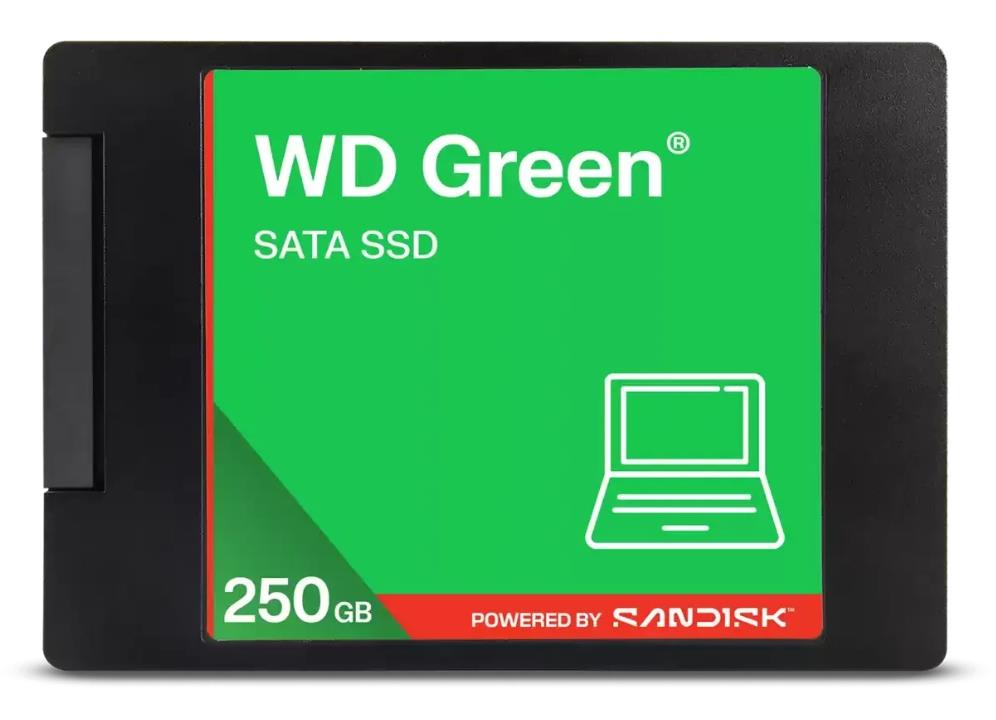 Изображение SSD диск Western Digital Green 250 Гб 2.5" (WDS250G5G0A)