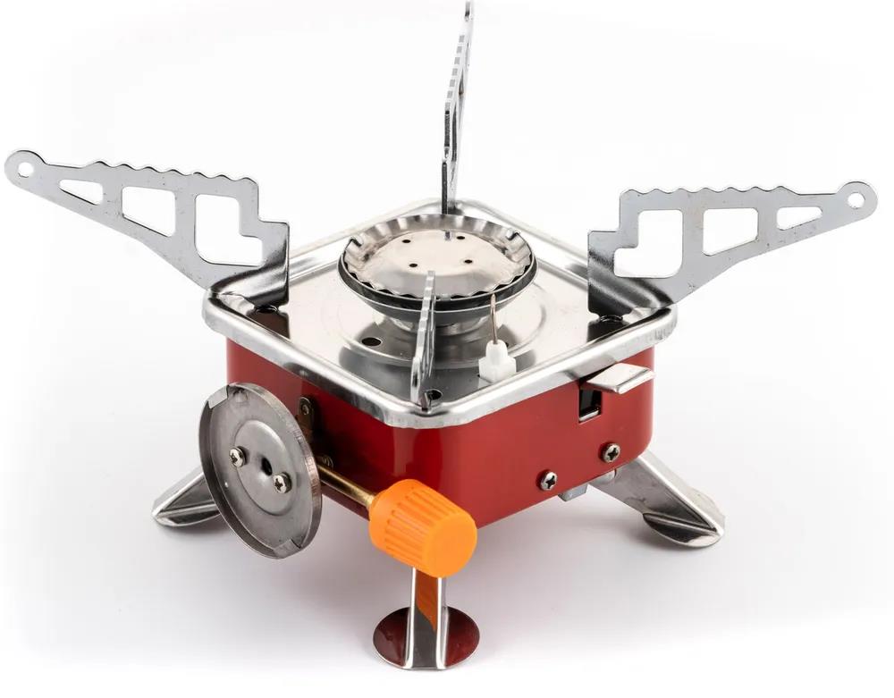 Изображение Плита настольная Energy GS-200 (газовая, металл, красный)