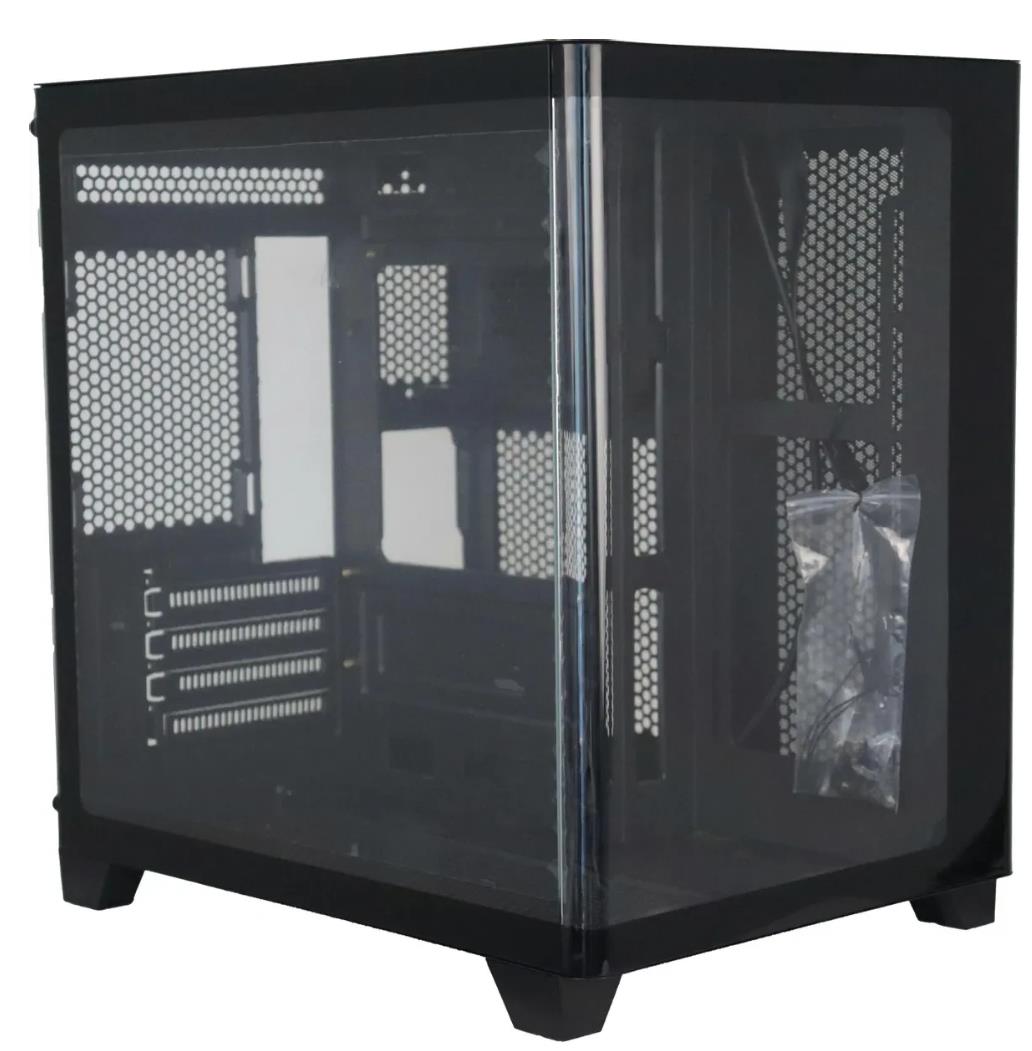 Изображение Корпус Accord ACC-R7MB Black (mATX, Mini-ITX, черный, без БП)/(ACC-R7MB)