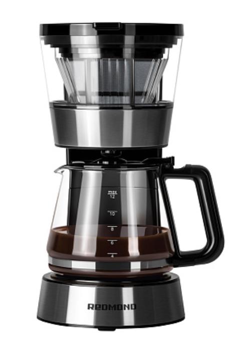 Изображение Кофеварка REDMOND CM700 черный (капельная/1,2 л /900 Вт )