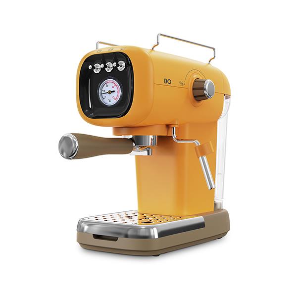 Изображение Кофеварка BQ CM2004 желтый (рожковая//1100 Вт )