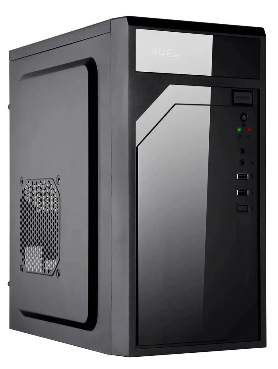 Изображение Корпус KingPrice KPCC-MN208 Black (mATX, Mini-ITX, черный, без БП)/(KPCC-MN208)