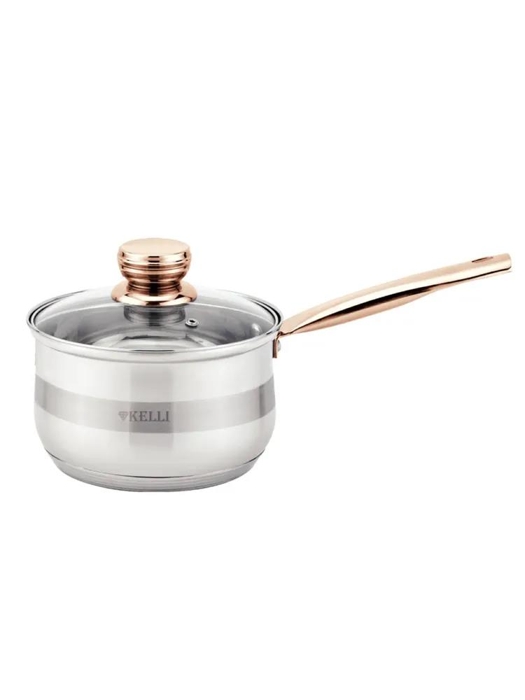 Изображение Ковш Kelli KL-4727-14 Gold (1,3 л )