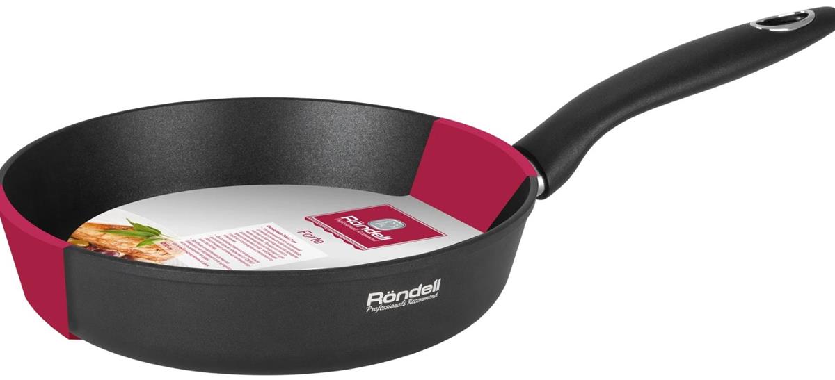 Изображение Универсальная сковорода Rondell Forte RDA-1648 круглая черный (20 см )