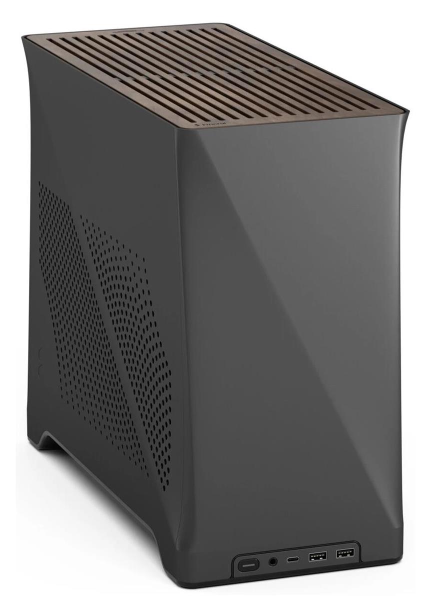 Изображение Корпус Fractal Design Era 2 Charcoal Gray (Mini-ITX, черный, без БП)/(FD-C-ERA2N-02)