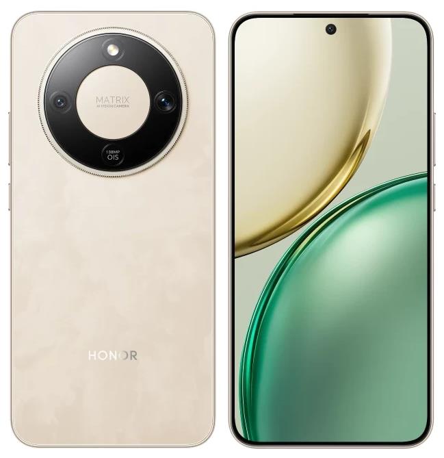 Изображение Смартфон HONOR X9d (256 Гб/8 Гб) золотистый