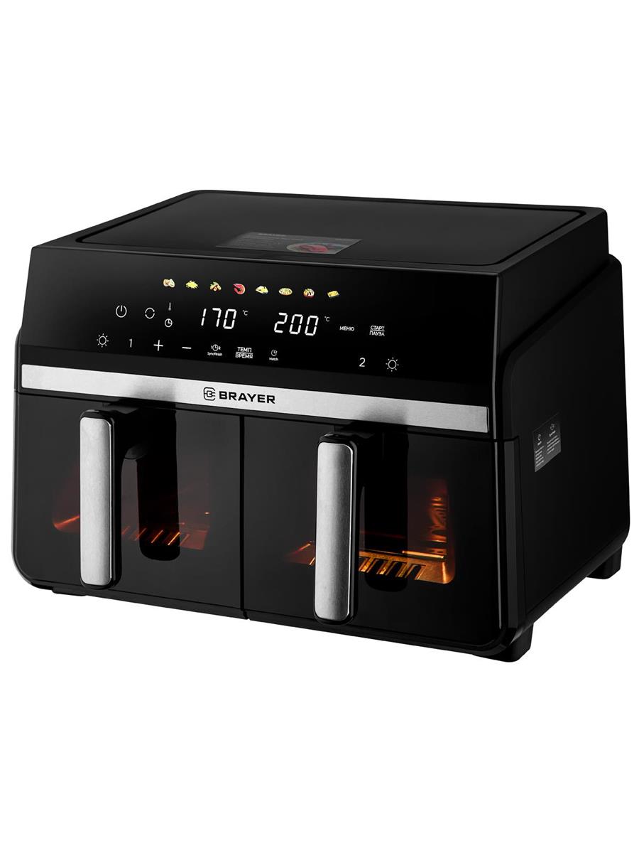Изображение Аэрогриль Brayer BR2050 (2200 Вт /10 л )
