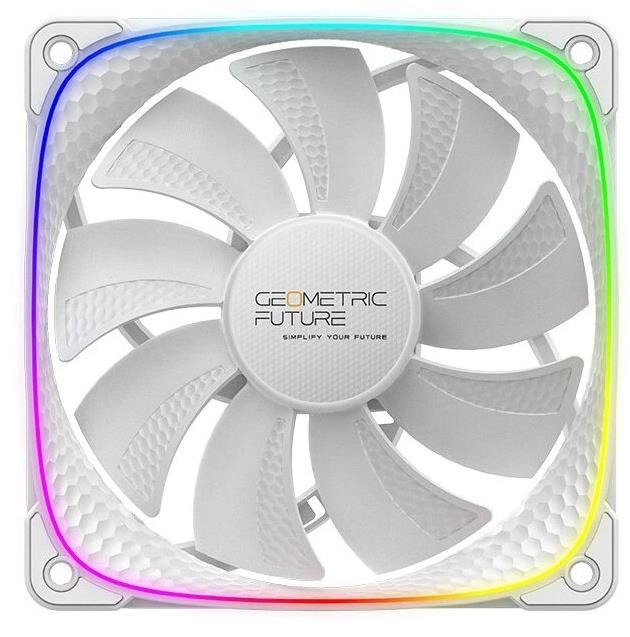 Изображение Вентилятор Geometric Future Squama 2503RW White (1500 об/мин , 120x120x25 мм,4-pin PWM)