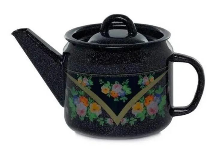 Изображение Чайник ЛЫСЬВА 2707/4РкЭ Красава эмал 1,0л с рис (1, л л /)