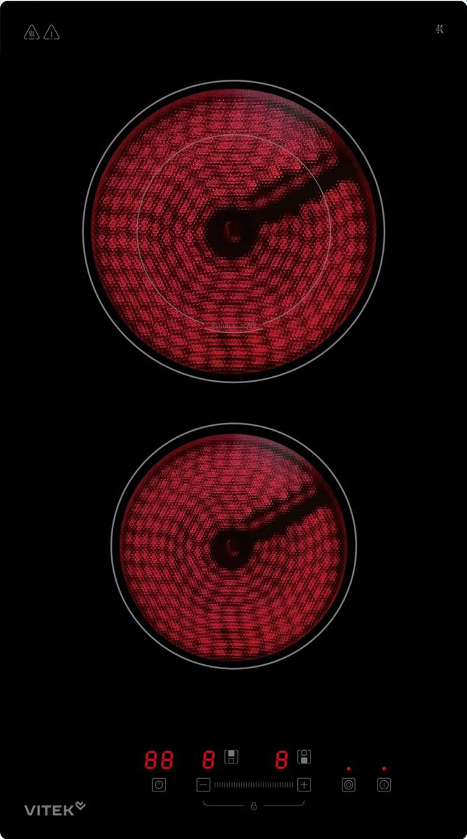 Изображение Варочная панель VITEK VHE3220 (черный)