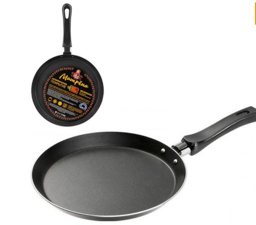 Изображение Блинная сковорода Mallony штампованная (106920) (22 см )