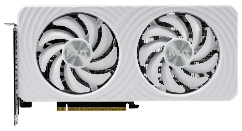 Изображение Видеокарта Palit NVIDIA GeForce RTX 5060 White OC 8Gb 8 Гб (GeForce RTX 5060, GDDR7)/(NE75060U19P1-GB2063M)