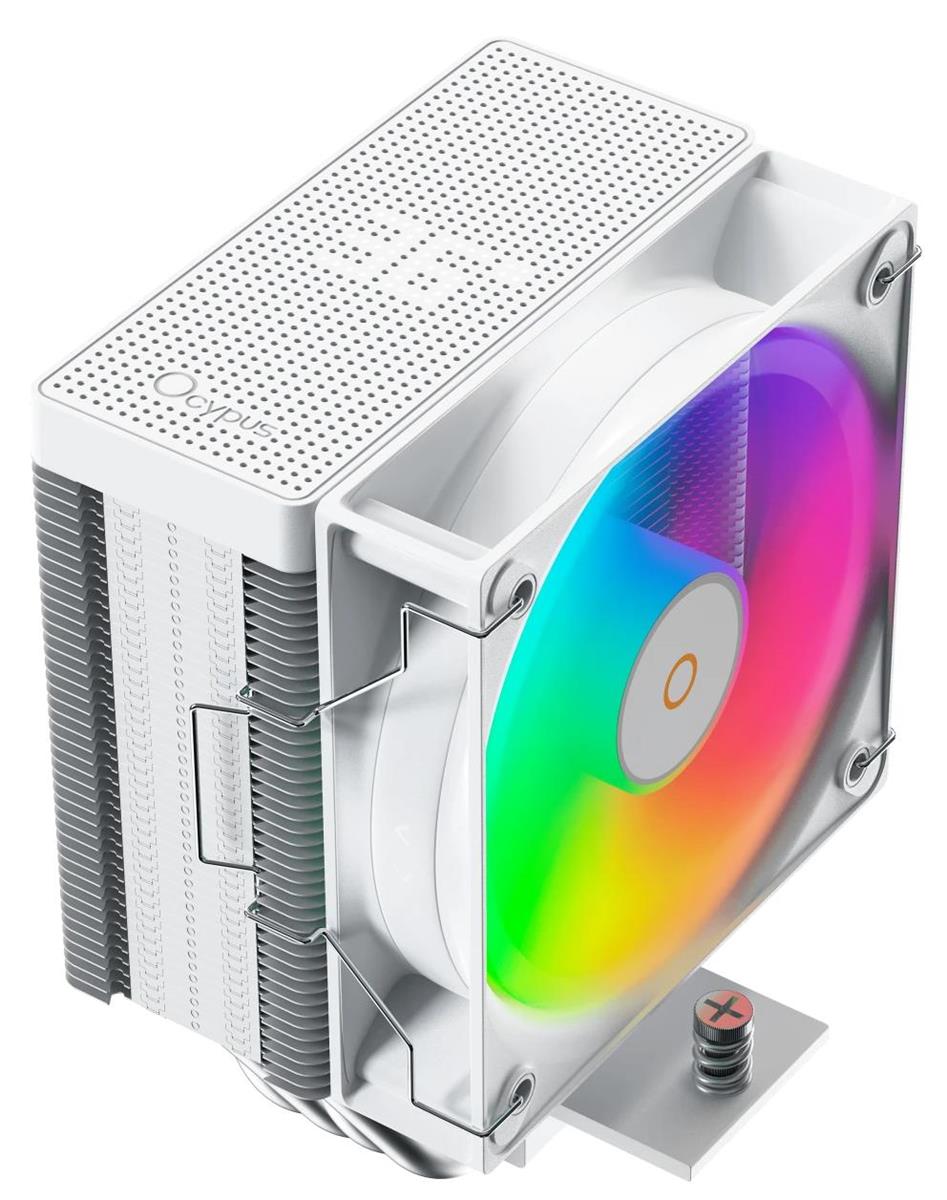 Изображение Кулер для процессора Ocypus Gamma A40 WH ARGB Digital (AM4, LGA1150/1151/1155/S1156, LGA 1200, LGA 1700, AM5, LGA1851)1 шт