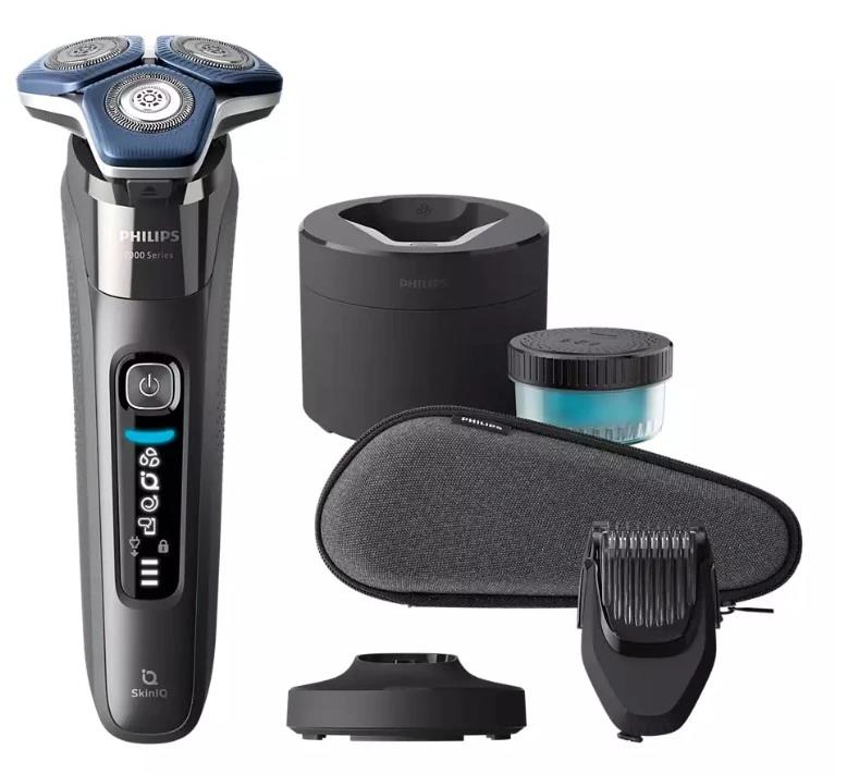 Изображение Бритва Philips S7887/58 реж.эл.:3 питан.:аккум.,синий, черный