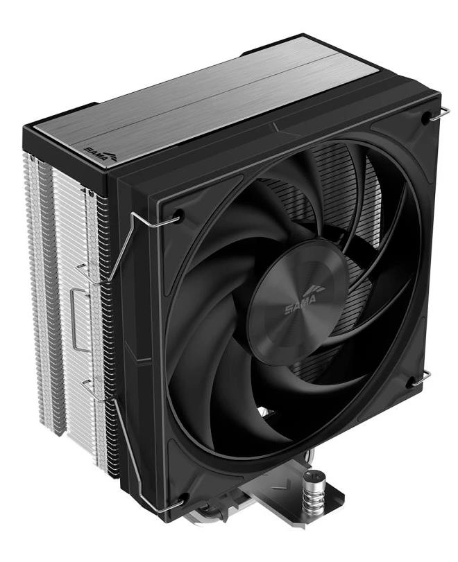 Изображение Кулер для процессора SAMA A40E Silver (AM4, LGA1150/1151/1155/S1156, LGA 1200, LGA 1700, AM5, LGA1851)1 шт