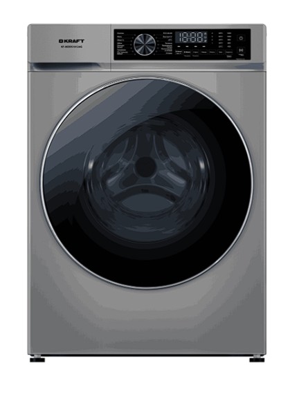 Изображение Стиральная машина Kraft KF-MDDS10124G, серый (фронтальная, 10,5 кг, 1200 об/мин )