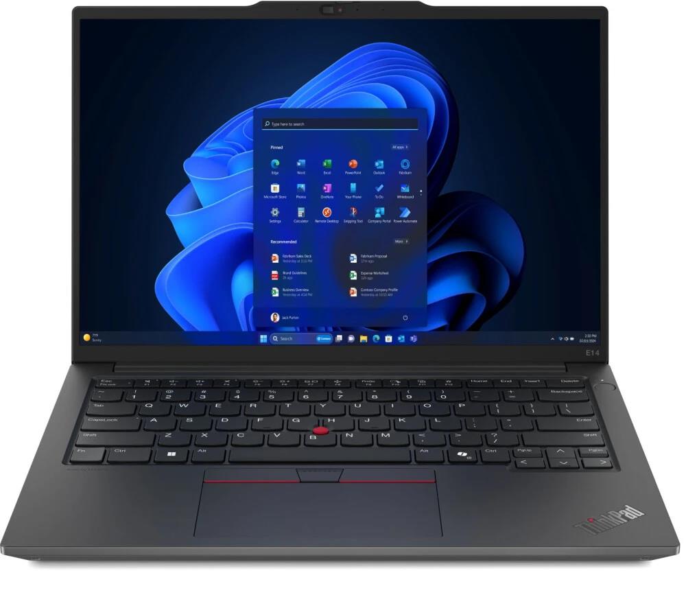 Изображение Ноутбук Lenovo ThinkPad E14 Gen 6 (Intel 155H 1400 МГц/ SSD 512 ГБ  /RAM 16 ГБ/ 14" 1920x1200/VGA встроенная/ Без ОС) (21M7S11Y00)