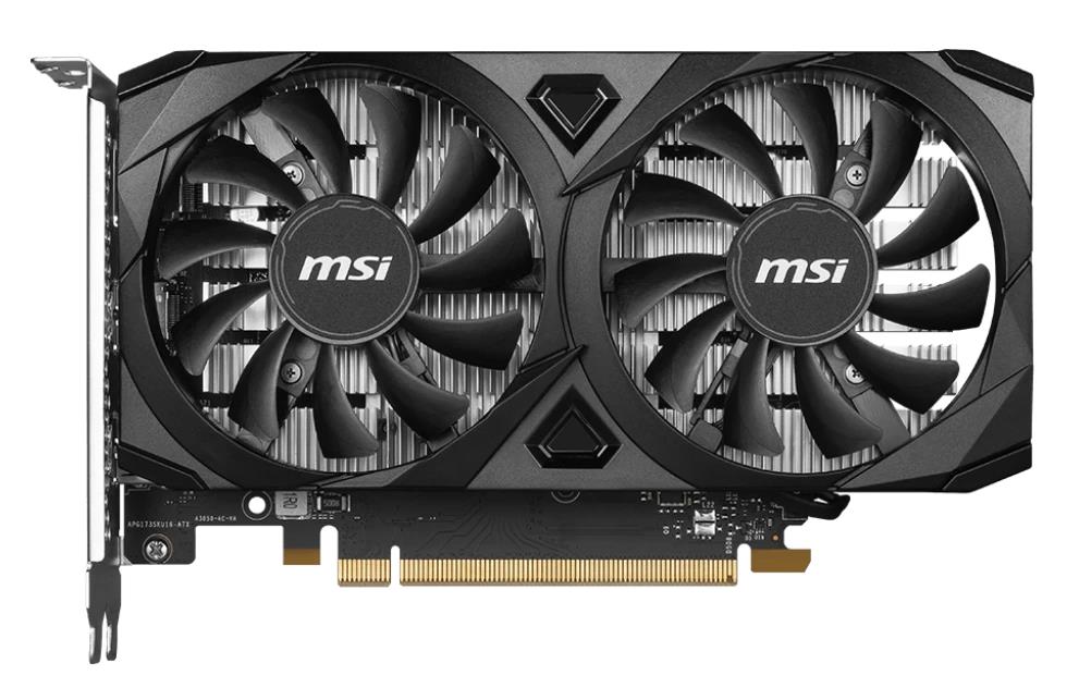 Изображение Видеокарта MSI NVIDIA GeForce RTX 3050 6Gb 6 Гб (NVIDIA GeForce RTX 3050, GDDR6)/(RTX 3050 VENTUS 2X E 6G OC)