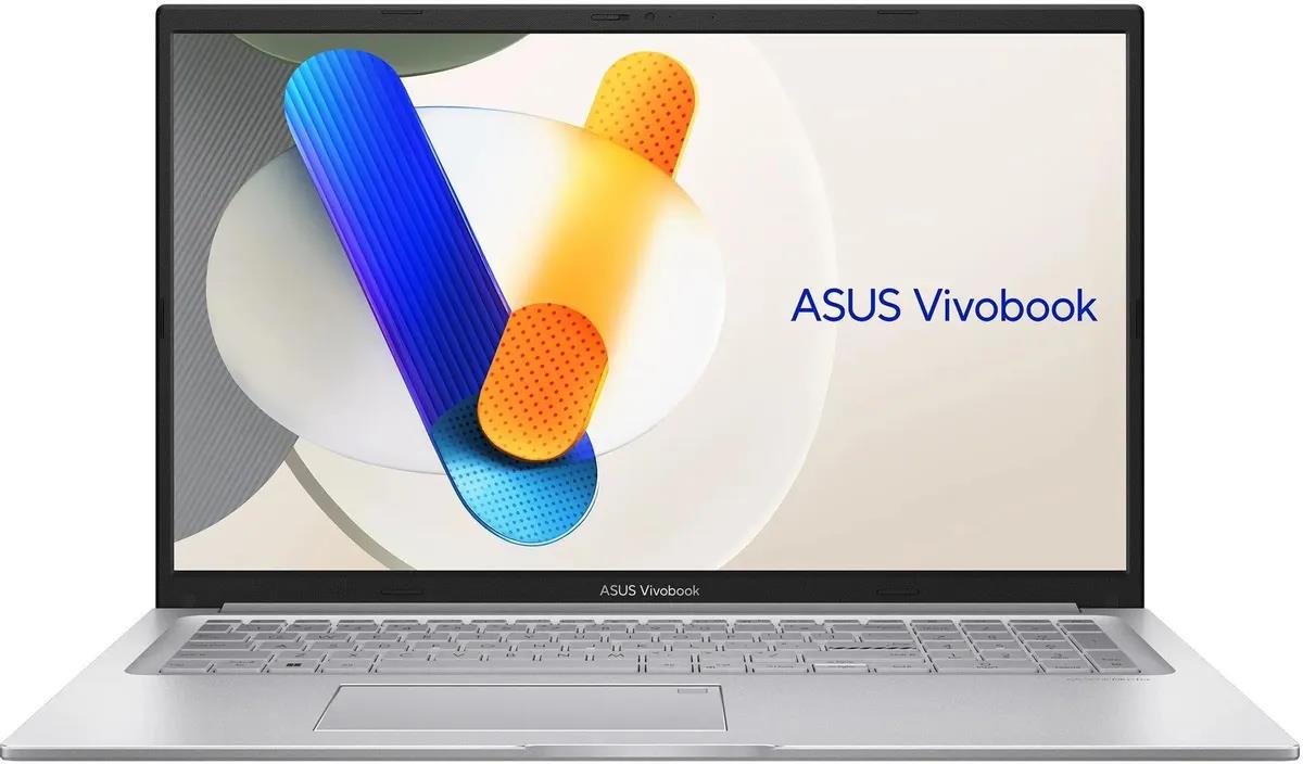 Изображение Ноутбук Asus Vivobook 17 X1704VA-AU937 (Intel 150U 1800 МГц/ SSD 1024 ГБ  /RAM 16 ГБ/ 17.3" 1920x1080/VGA встроенная/ Без ОС) (90NB13X1-M00E10)