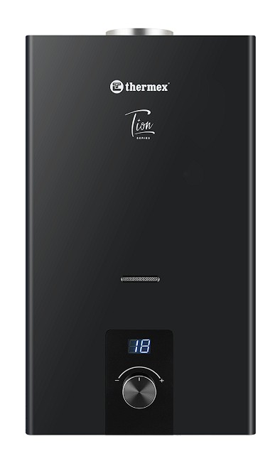 Изображение Водонагреватель проточный (газовые) Thermex T 20 D (Black)