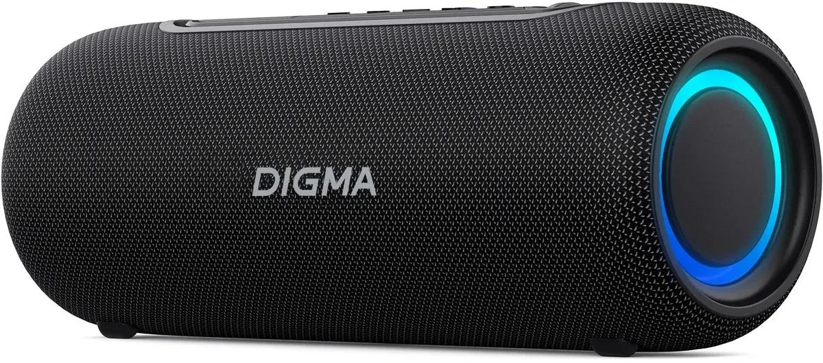 Изображение Портативная акустика Digma D-PS1524 20W 2.0 BT 10м 2000mAh (PS1524B) (20 Вт   черный)