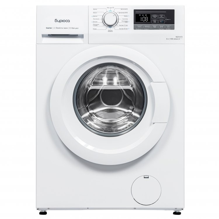 Изображение Стиральная машина Бирюса WM-ML814/10, белый (фронтальная, 8 кг, 1400 об/мин )