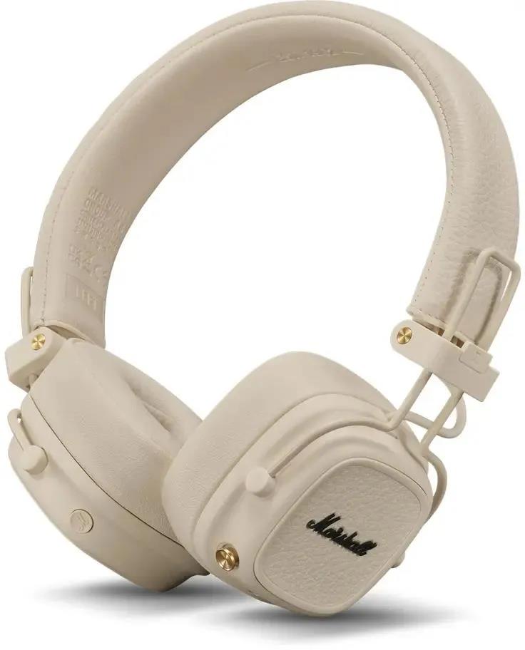 Изображение Bluetooth-гарнитура/наушники Marshall Major V оголовье (MAJOR V CREAM) (бежевый)