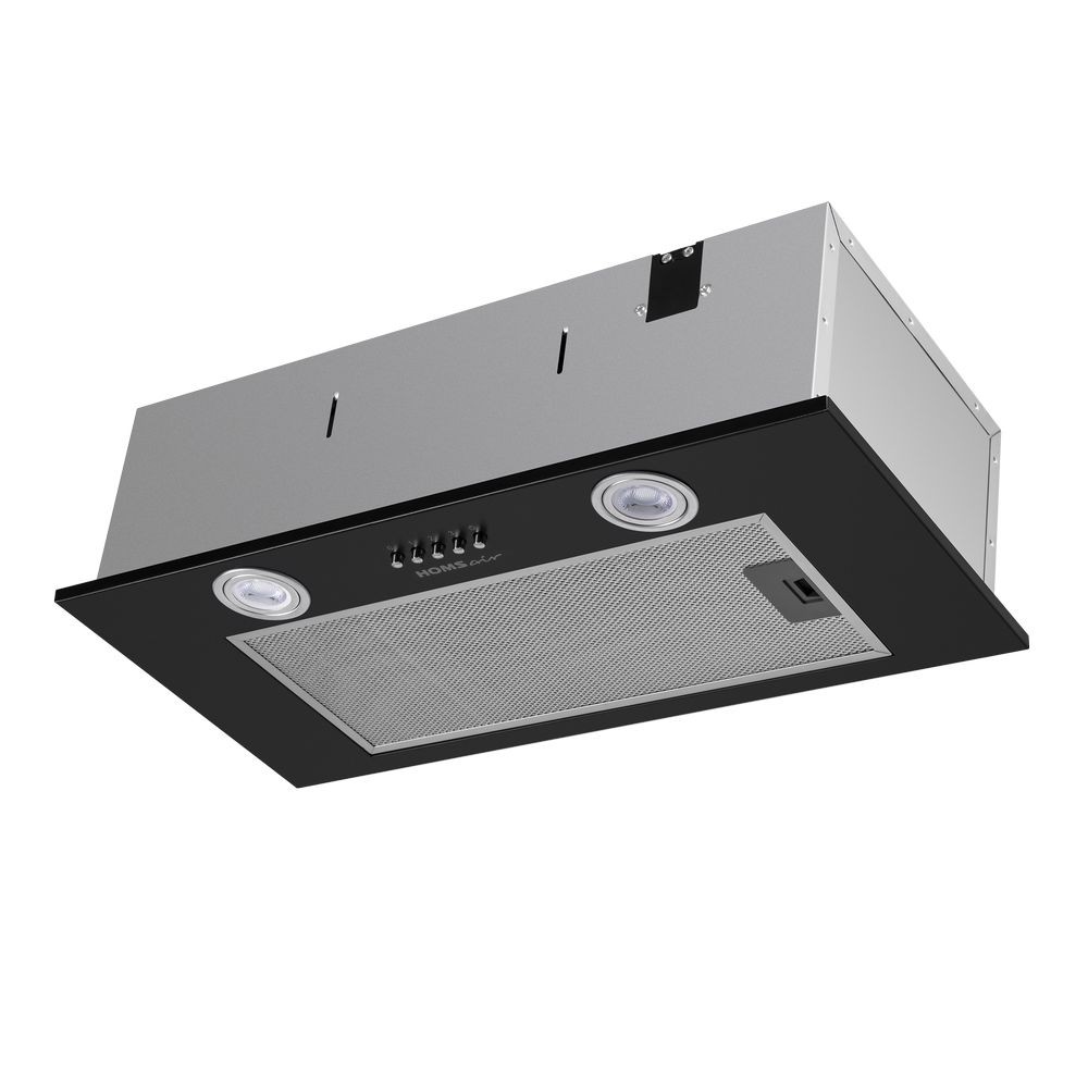 Изображение Встраиваемая вытяжка HOMSair CAMELIA POWER 60 (черный, )
