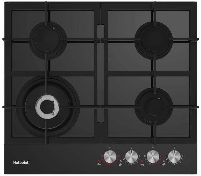 Изображение Варочная панель HOTPOINT HGSL 62 F/BK (черный)