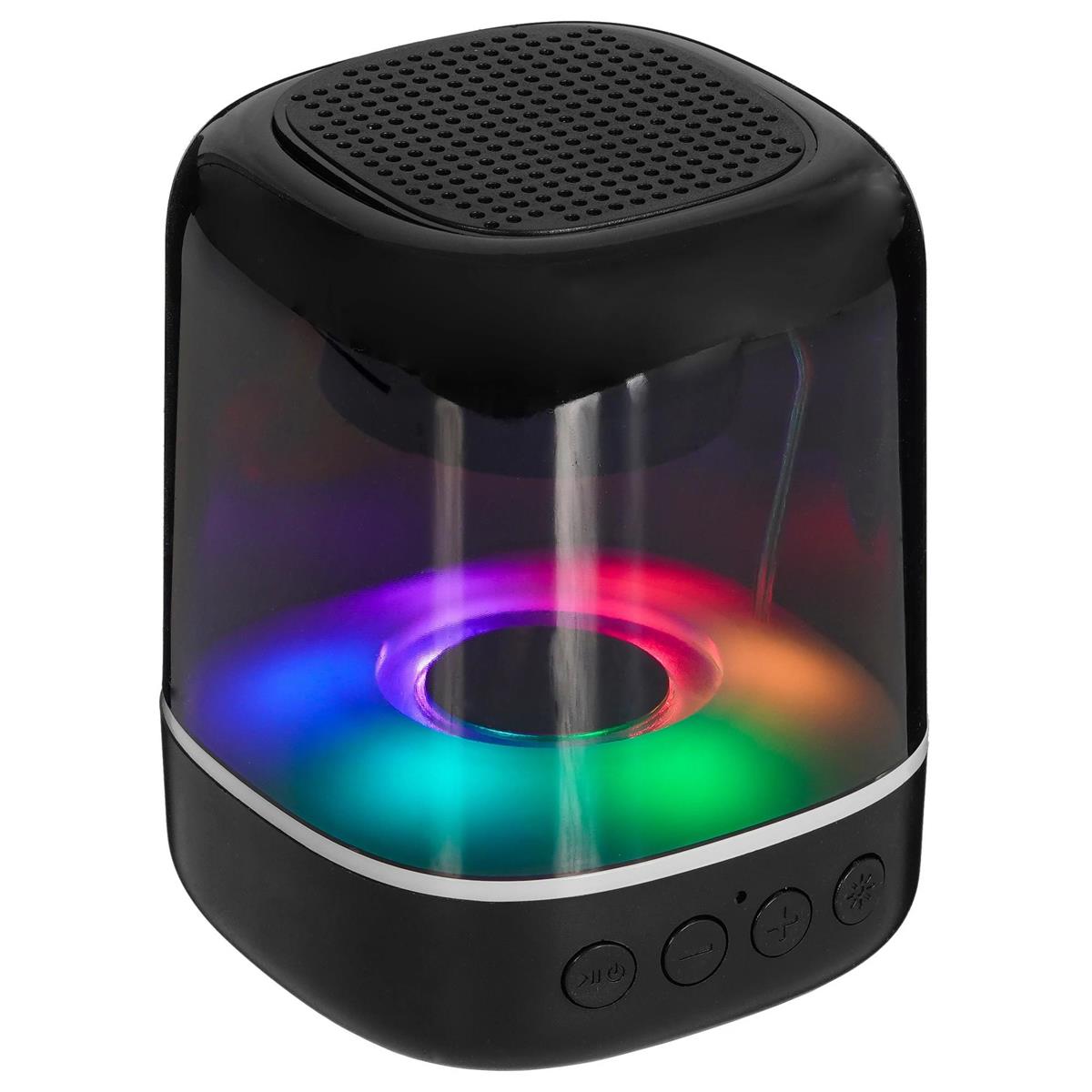 Изображение Портативная акустика Qumo Plasma mini ВТ 0081 3 ВТ объемное звучание RGb (3 Вт   черный)