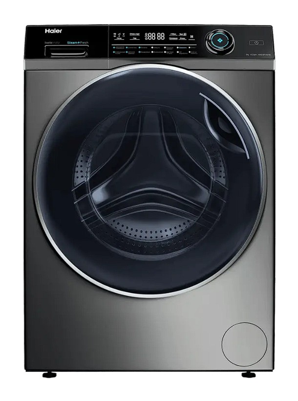 Изображение Стиральная машина Haier HW80-BP14979S, темно-серебристый (фронтальная, 8 кг, 1400 об/мин )