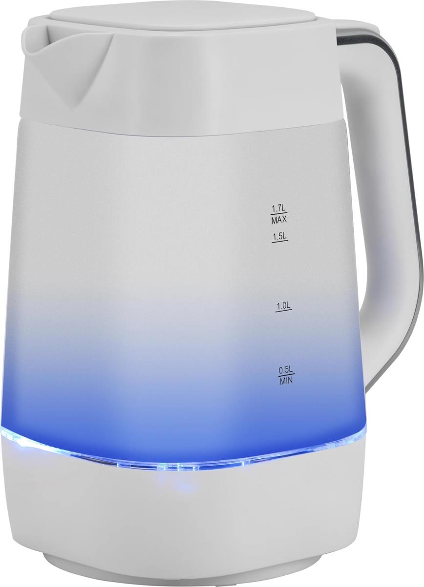 Изображение Электрический чайник VITEK VT-WK1058 (2200 Вт/1,7 л /стекло, пластик/белый)