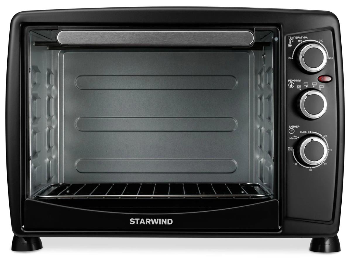 Изображение Электропечь STARWIND SMO2045 (35 л /1500 Вт /черный)