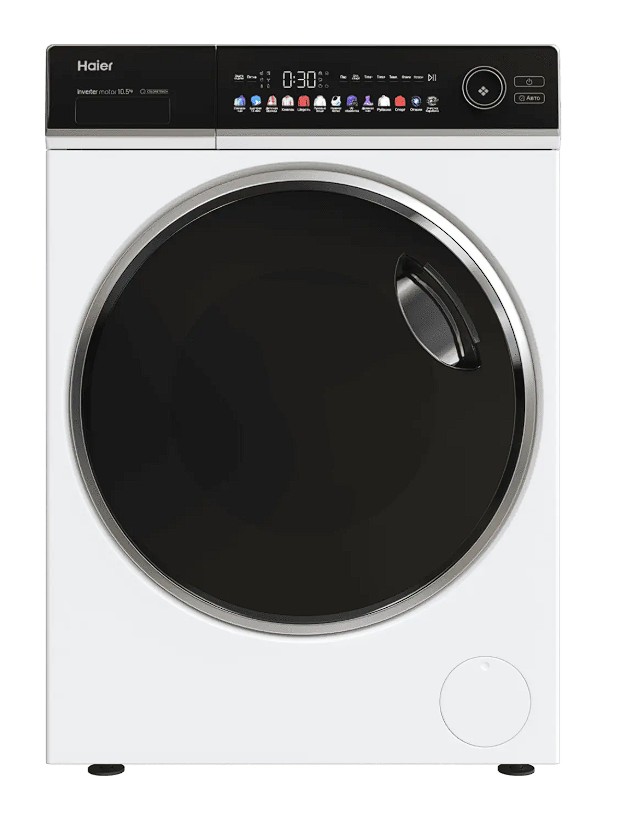 Изображение Стиральная машина Haier HW105-BP14336, белый (фронтальная, 10,5 кг, 1400 об/мин )