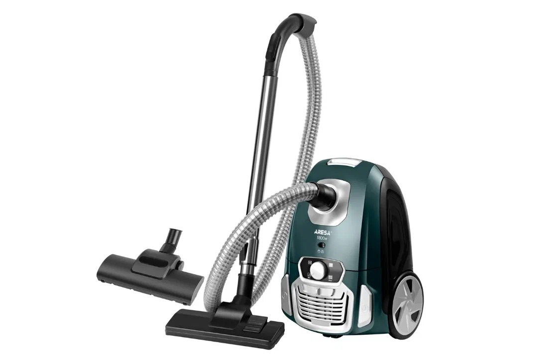 Изображение Пылесос Aresa AR-2403 (1800 Вт /мешок/зеленый)