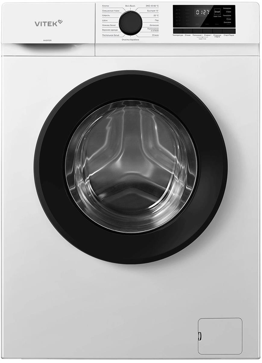 Изображение Стиральная машина VITEK VT-WME7208, белый (фронтальная, 7 кг, 1200 об/мин )