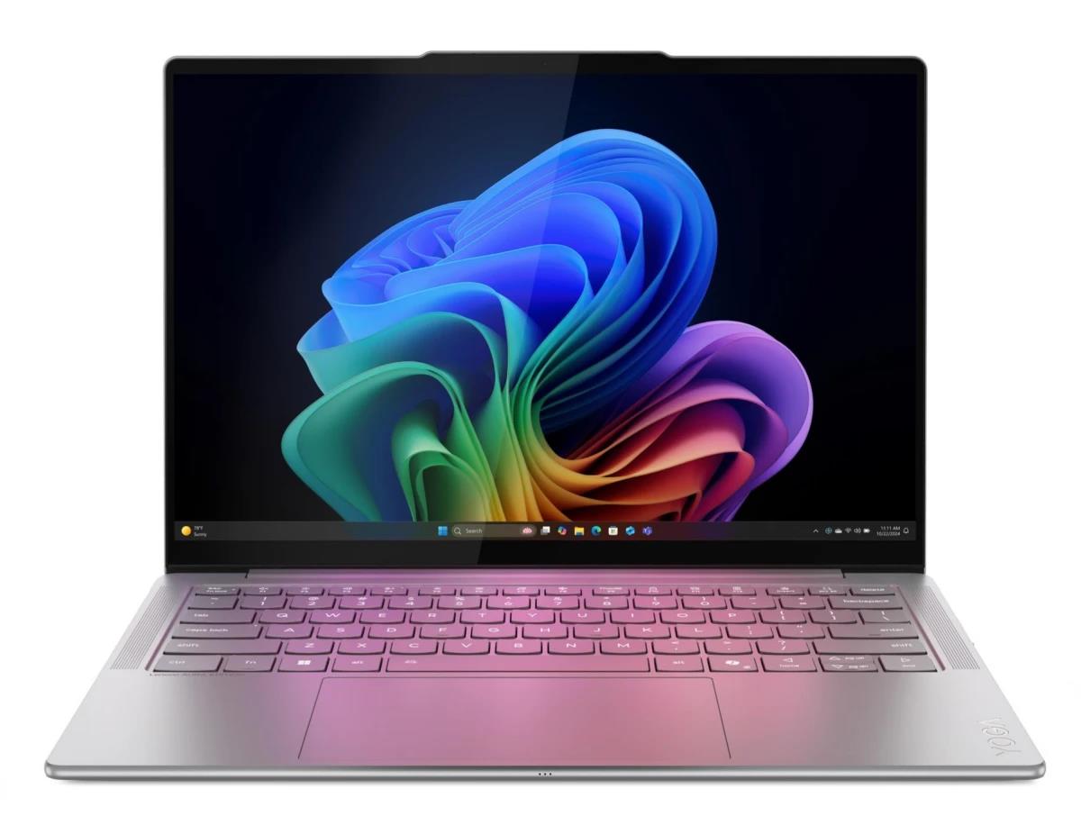 Изображение Ноутбук Lenovo Yoga Slim 7 14ILL10 (Intel 226V 2100 МГц/ SSD 1024 ГБ  /RAM 16 ГБ/ 14" 2880x1800/VGA встроенная/ Windows 11 Home) (83JX000GRK)