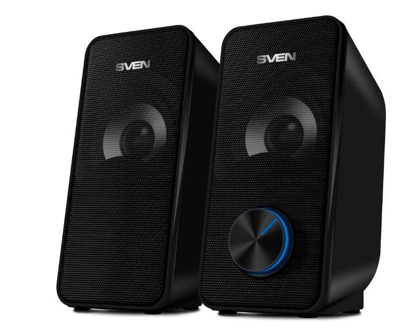 Изображение Компьютерная акустика Sven 335 (2.0 / 6 Вт  / черный)