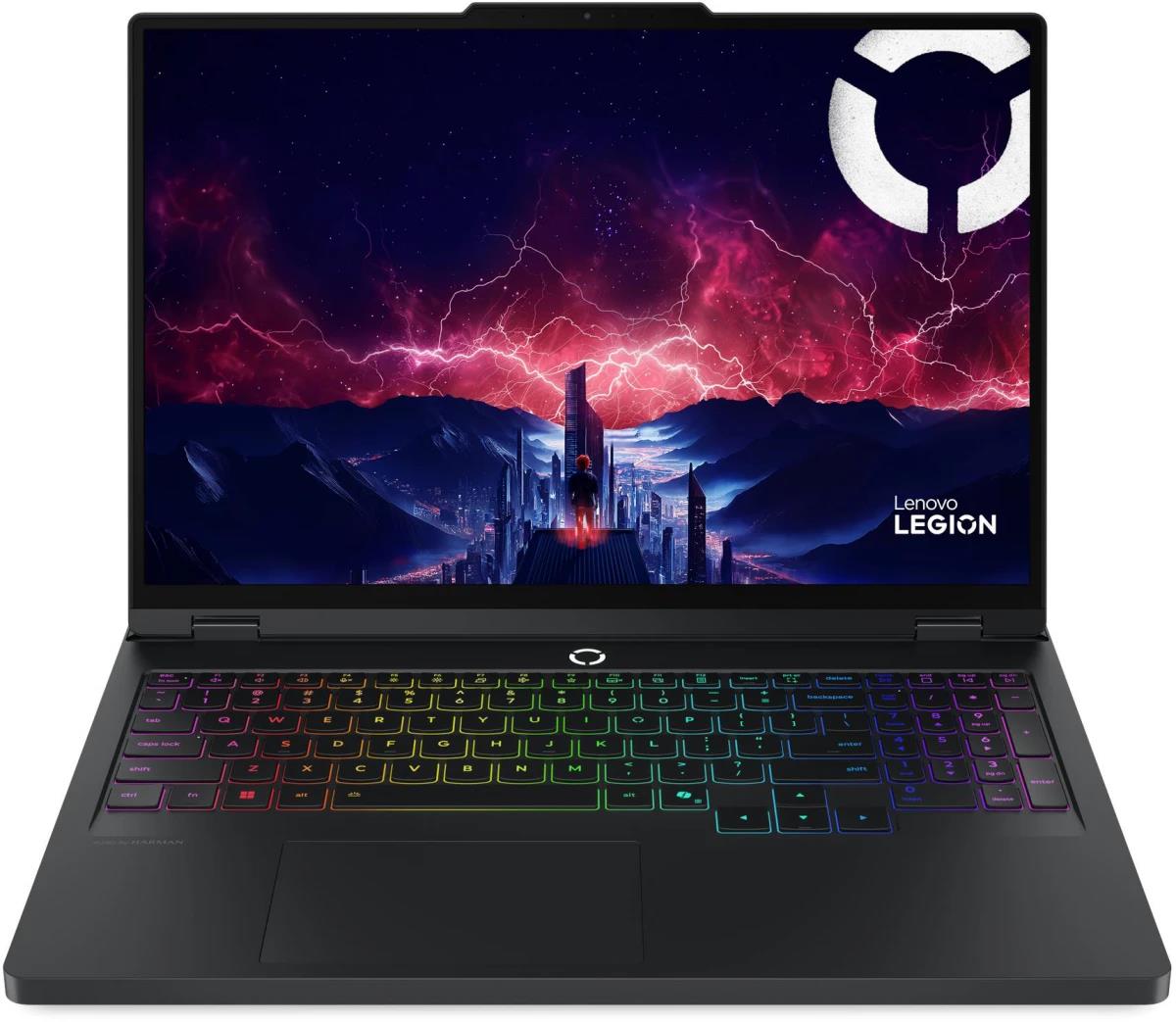 Изображение Ноутбук Lenovo Legion Pro 5 16ADR10 (AMD 8745HX 3600 МГц/ SSD 1024 ГБ  /RAM 32 ГБ/ 16" 2560x1600/VGA дискретная/ Без ОС) (83LT0008RK)