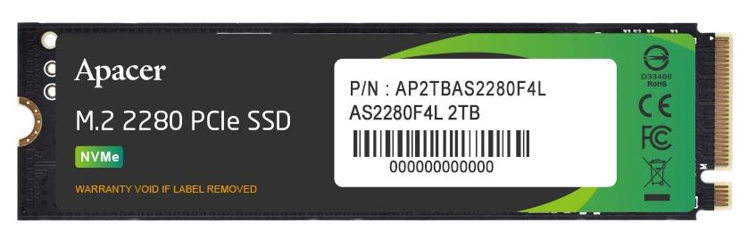 Изображение SSD диск Apacer AS2280F4L 2000 Гб 2280 (AP2TBAS2280F4L-1)