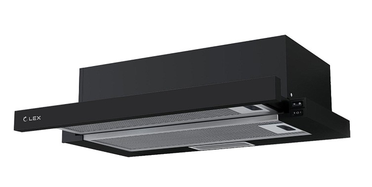 Изображение Встраиваемая вытяжка LEX HUBBLE 600 (черный, )
