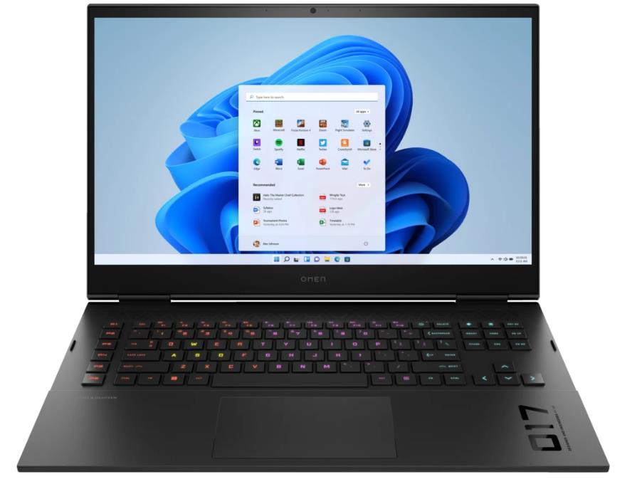 Изображение Ноутбук HP Omen 17-cm2006ci (Intel 13700HX 2100 МГц/ SSD 1024 ГБ  /RAM 16 ГБ/ 17.3" 2560x1440/VGA дискретная/ Без ОС) (A1AB9EA)