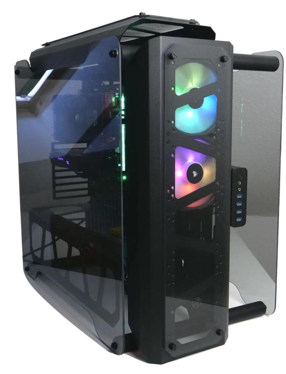 Изображение Корпус Raijintek Enyo Black (mATX, ATX, Mini-ITX, EATX, SSI EEB, SSI CEB, черный, без БП)/(0R20B00119)