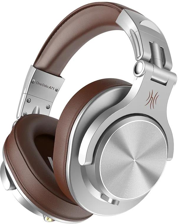 Изображение Наушники ONEODIO A71 silver серебристый