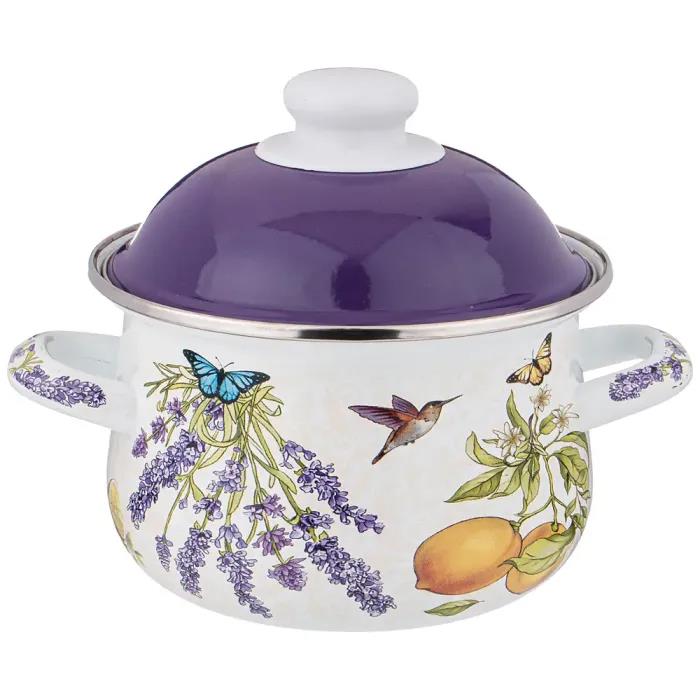 Изображение Кастрюля AGNESS 934-545 ПРОВАНС ЛИМОНЫ  (1,5 л )