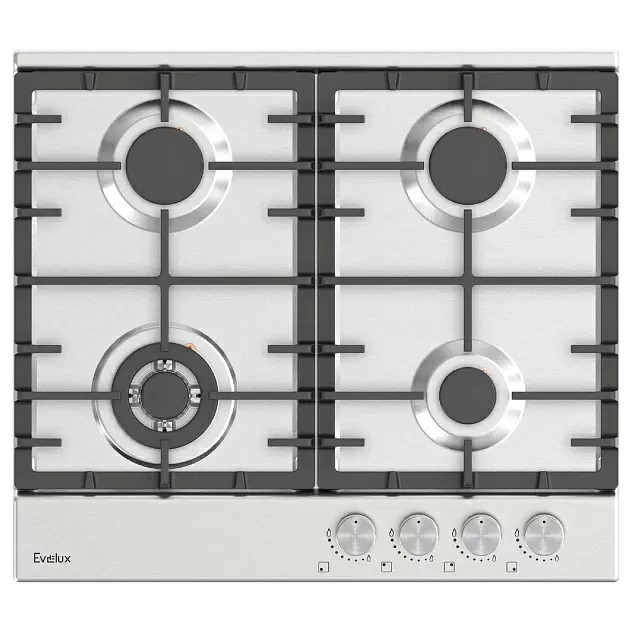 Изображение Варочная панель Evelux HEG 650 X (нержавеющая сталь)