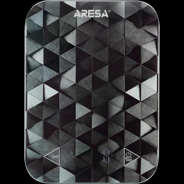 Изображение Весы кухонные Aresa AR-4317 (рисунок, черный)
