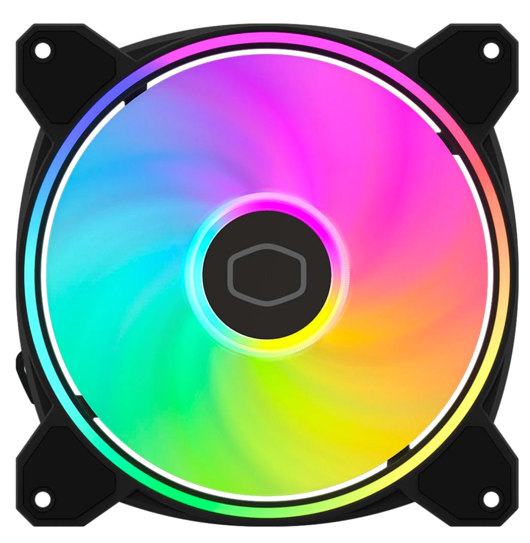 Изображение Вентилятор Cooler Master MasterFan MF140 HALO2 (1600 об/мин , 140x140x25 мм,4-pin PWM)