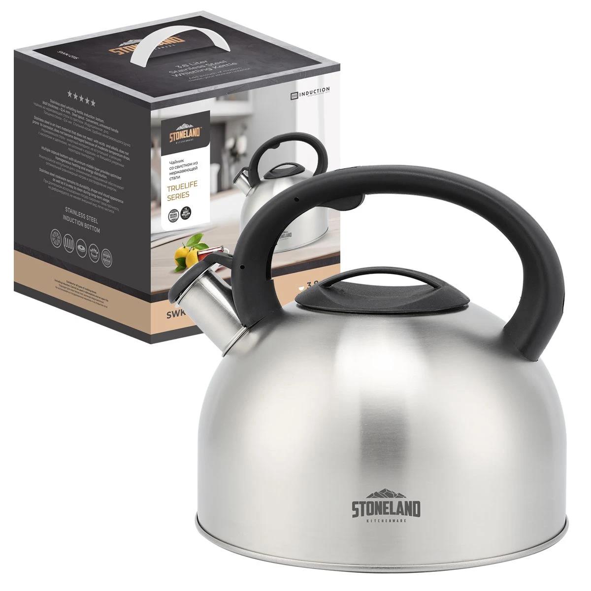 Изображение Чайник STONELAND SWK-0115 (3,8, л л /серебристый)
